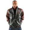 Pelle Pelle Studded Varsity Leather Jacket