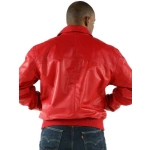 Pelle Pelle Men Red Soft Leather Jacket