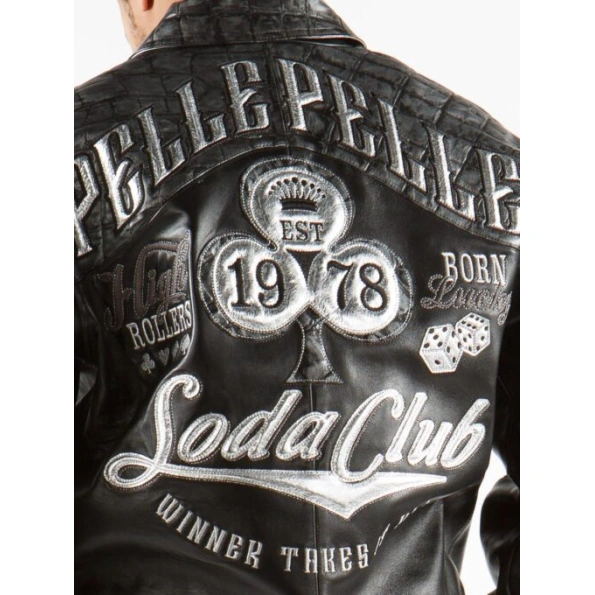 Pelle Pelle Men Black 1978 Soda Club Jacket