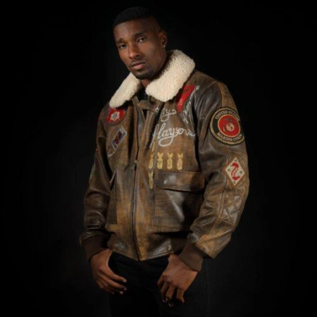 Pelle Pelle My Player Aviator Leather Jacket