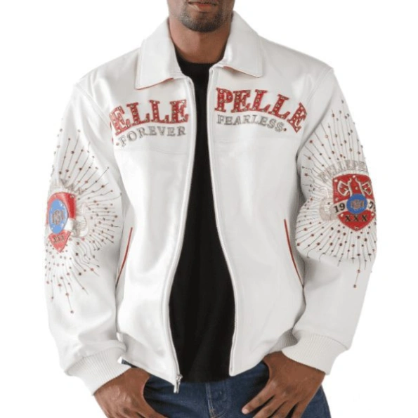 Pelle Pelle White Forever Fearless MB Jacket