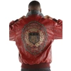 Pelle Pelle Red Emblem MB Leather Jacket