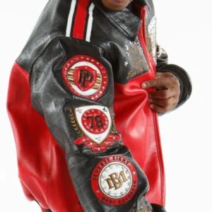 Pelle Pelle Legacy Series MB Leather Jacket | Red & Black