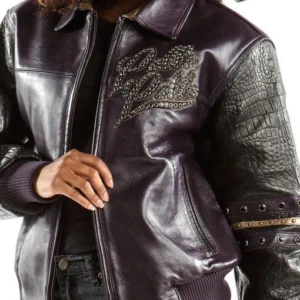 Pelle Pelle Women Purple MB Leather Jacket | The Original