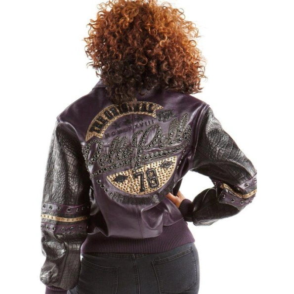 Pelle Pelle Women Purple MB Leather Jacket