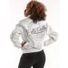 Pelle Pelle Women White MB Leather Jacket