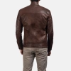 Pelle Pelle Dark Brown Biker Leather Jacket