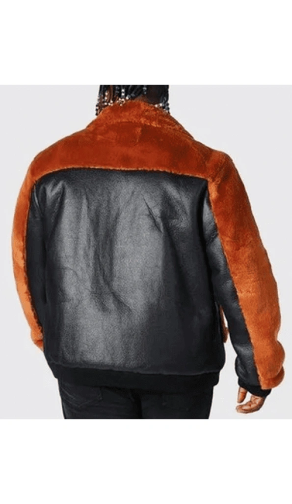 Pelle Pelle Men Aviator Leather Jacket | Fur Jacket