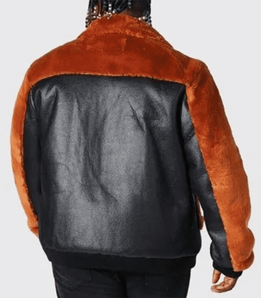 Pelle Pelle Men Aviator Leather Jacket | Fur Jacket