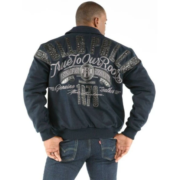 Pelle Pelle Navy Blue MB 1978 Wool Jacket | Men Jacket