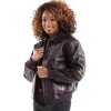 Pelle Pelle Women Purple MB Leather Jacket