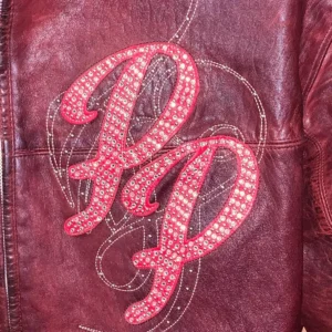 Pelle Pelle Free Wheeler Leather Jacket | Maroon Jacket view 3