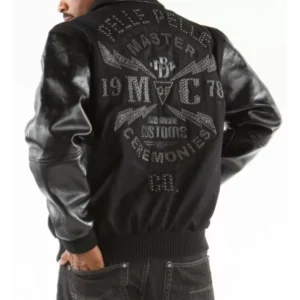 Pelle Pelle MB 1978 Wool Leather Jacket | Black Jacket view 1