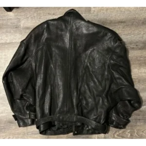 Pelle Pelle Baggy MB Black Leather Jacket | Men & Women view 2