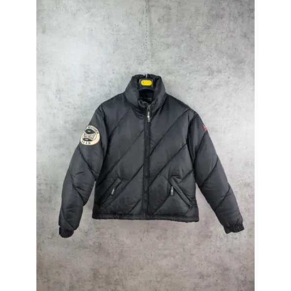 Pelle Pelle Weather Gear Black Puffer Jacket | Men & Women view 2