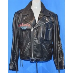 Pelle Pelle Cinderella Biker Leather Jacket | Black Jacket view 2