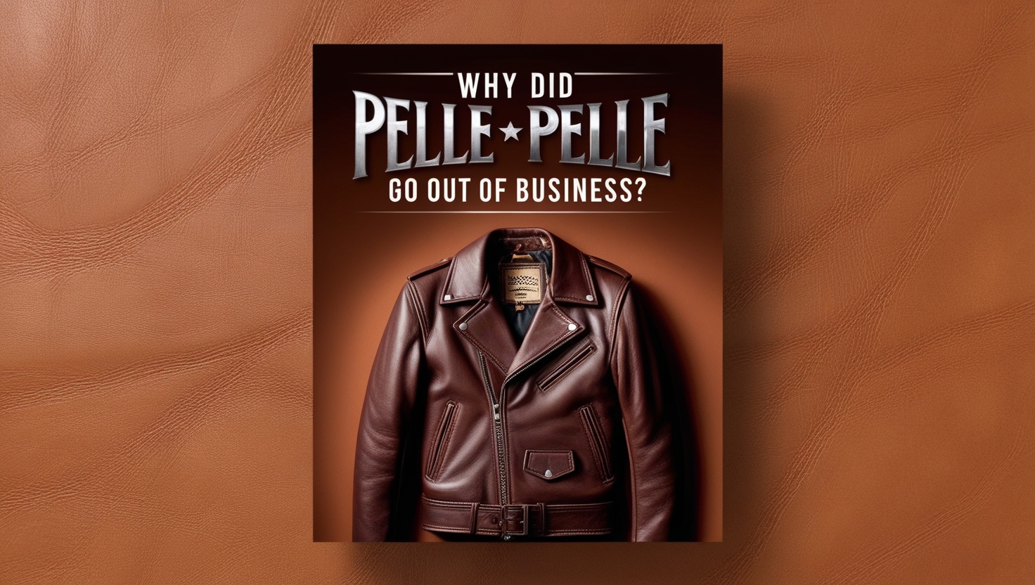 why did pelle pelle go out of business