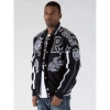 Pelle Pelle Men Navy Blue Varsity Jacket