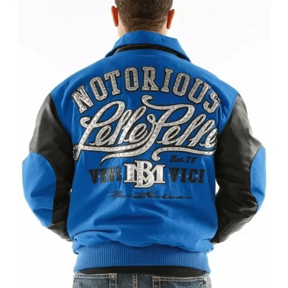 Pelle Pelle Men Notorious MB Blue Jacket