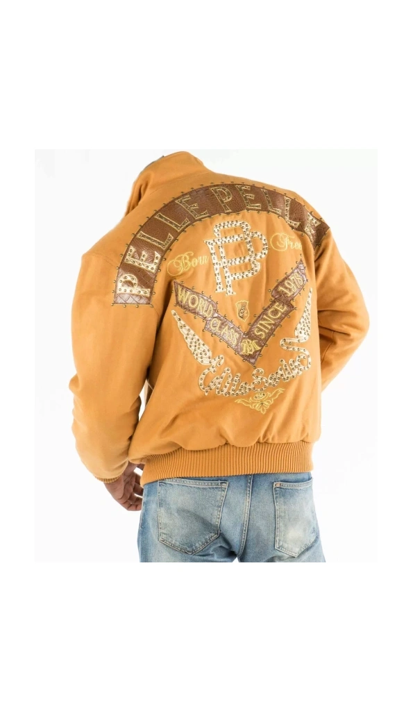 Pelle Pelle Yellow Elite Series Wool Jacket | Men Jacket