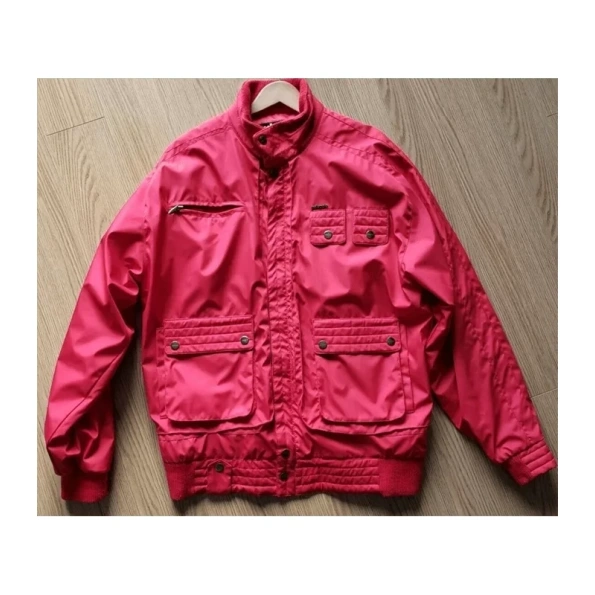 Pelle Pelle Pink Windbreaker Polyester Jacket