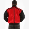 Pelle Pelle Red And Black Wool Jacket