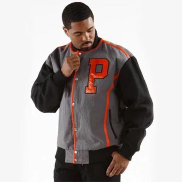 Pelle Pelle Grey And Black Wool Jacket | Men Jacket view 2
