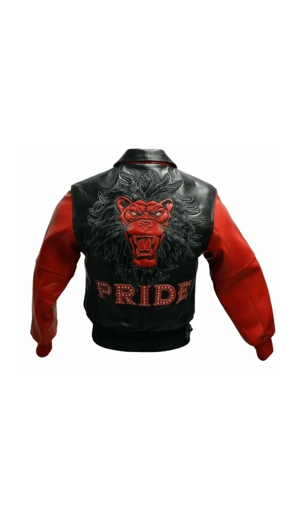 Pelle Pelle Pride Black Orange Leather Jacket | Men & Women