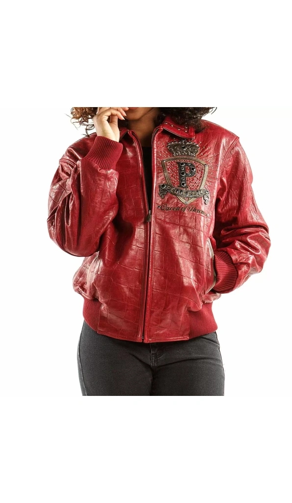Pelle Pelle Queen Of Thrones Women Jacket | Red Jacket