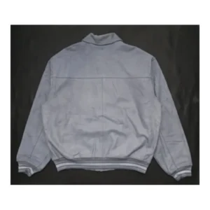 Pelle Pelle Grey MB Hiphop Leather Jacket | Men & Women