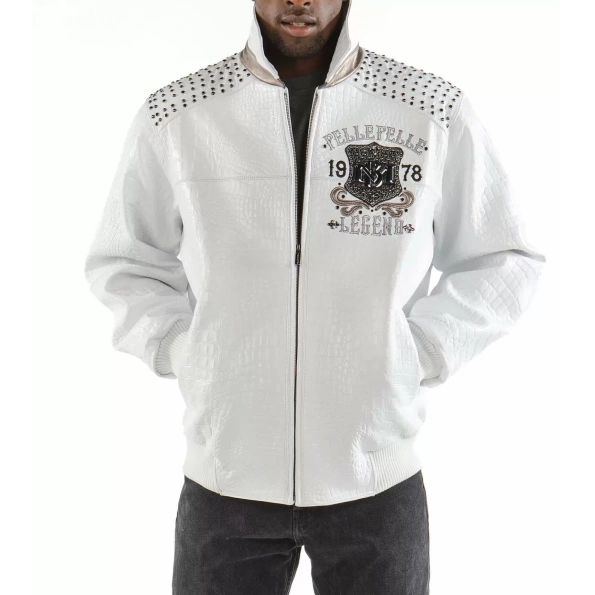 Pelle Pelle White Legends MB Leather Jacket | Men Jacket