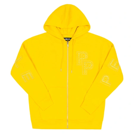 Pelle Pelle Yellow Wool Stone Hoodie