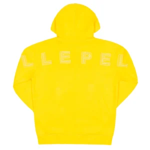 Pelle Pelle Yellow Wool Stone Hoodie | Men & Women view 2
