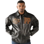 Pelle Pelle MB Players INC. Leather Jacket