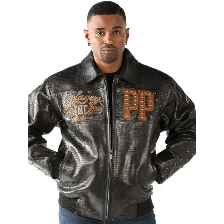 Pelle Pelle MB Players INC. Leather Jacket