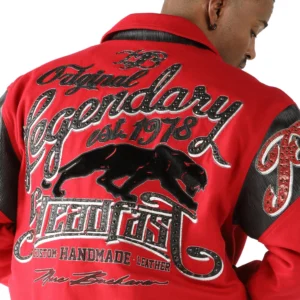 Pelle Pelle Men Steadfast Red Leather Jacket | MB Jacket view 2