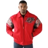 Pelle Pelle Men Steadfast Red Leather Jacket