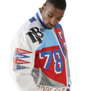 Pelle Pelle Men Cool Cat MB Varsity Jacket | Leather Jacket view 1