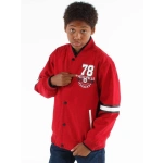 Pelle Pelle Red Kids Superior Wool Jacket