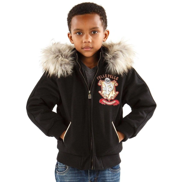 Pelle Pelle Black Legend Series Kids Jacket