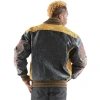 Pelle Pelle Men Yellow Dragon Varsity Jacket