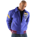 Pelle Pelle Men World Tour Purple MB Jacket