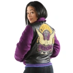 Pelle Pelle Women World Tour Purple Jacket