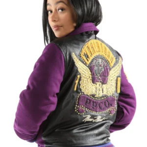 Pelle Pelle Women World Tour Purple Jacket | MB Jacket