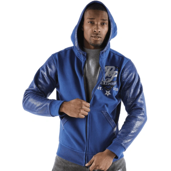 Pelle Pelle King Of Thrones Blue Hood Jacket