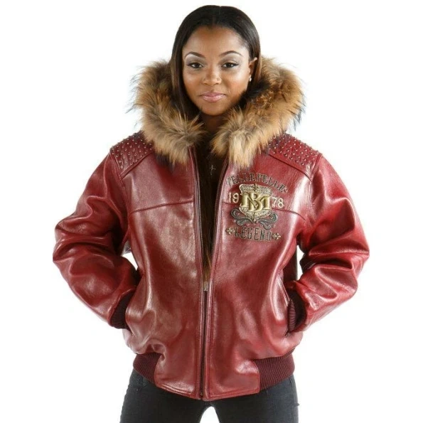 Pelle Pelle Women Legend Red Leather Jacket