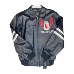 Pelle Pelle MB Black Leather Jacket | Eagle Legends Forever view 1