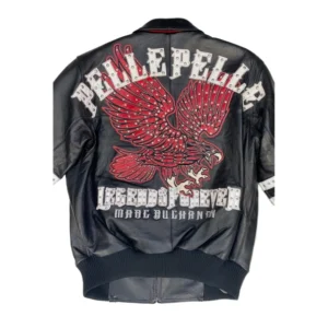 Pelle Pelle MB Black Leather Jacket | Eagle Legends Forever view 2
