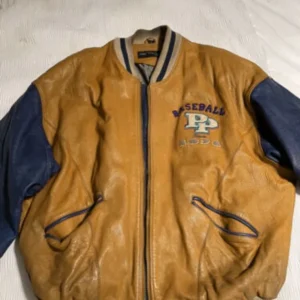 Pelle Pelle Baseball Champion Brown Jacket