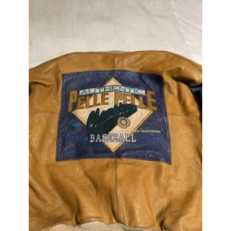 Pelle Pelle Baseball Champion Brown Jacket